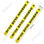 Reflective Streamers / Droppers - Yellow Reflective Mine Hanging Streamers